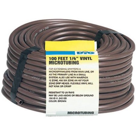 DIG Dig B38100 .25 in. x 100 ft. Vinyl Micro Tube; Brown 133604